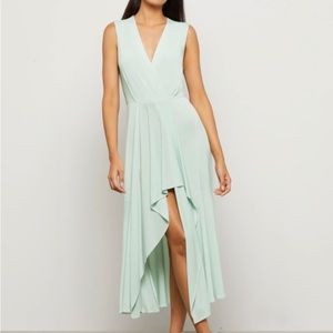 NWT BCBG MaxAzria Elliott Surplice Midi Dress